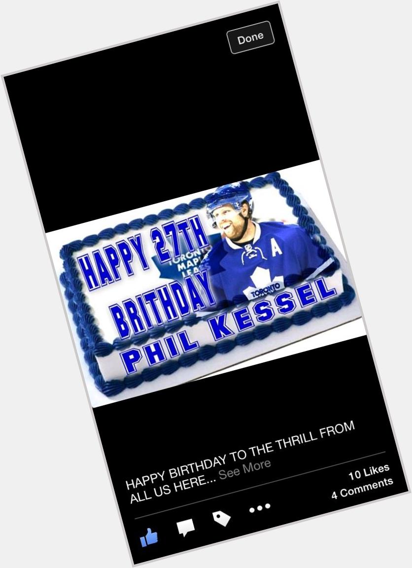 Want to wish my future husband Phil Kessel a very Happy Birthday        