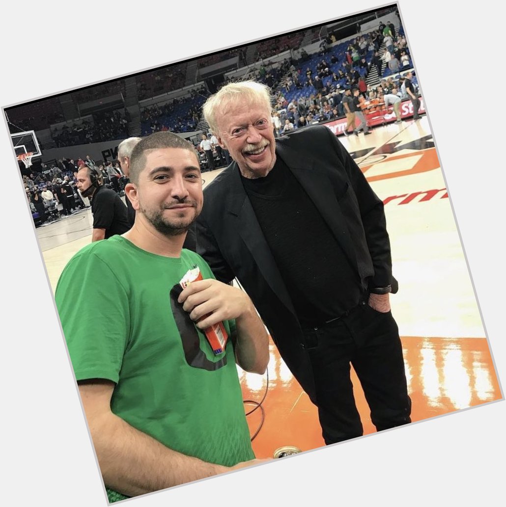 Happy bday to the Court Side legend of them all!  Uncle Phil Knight   
