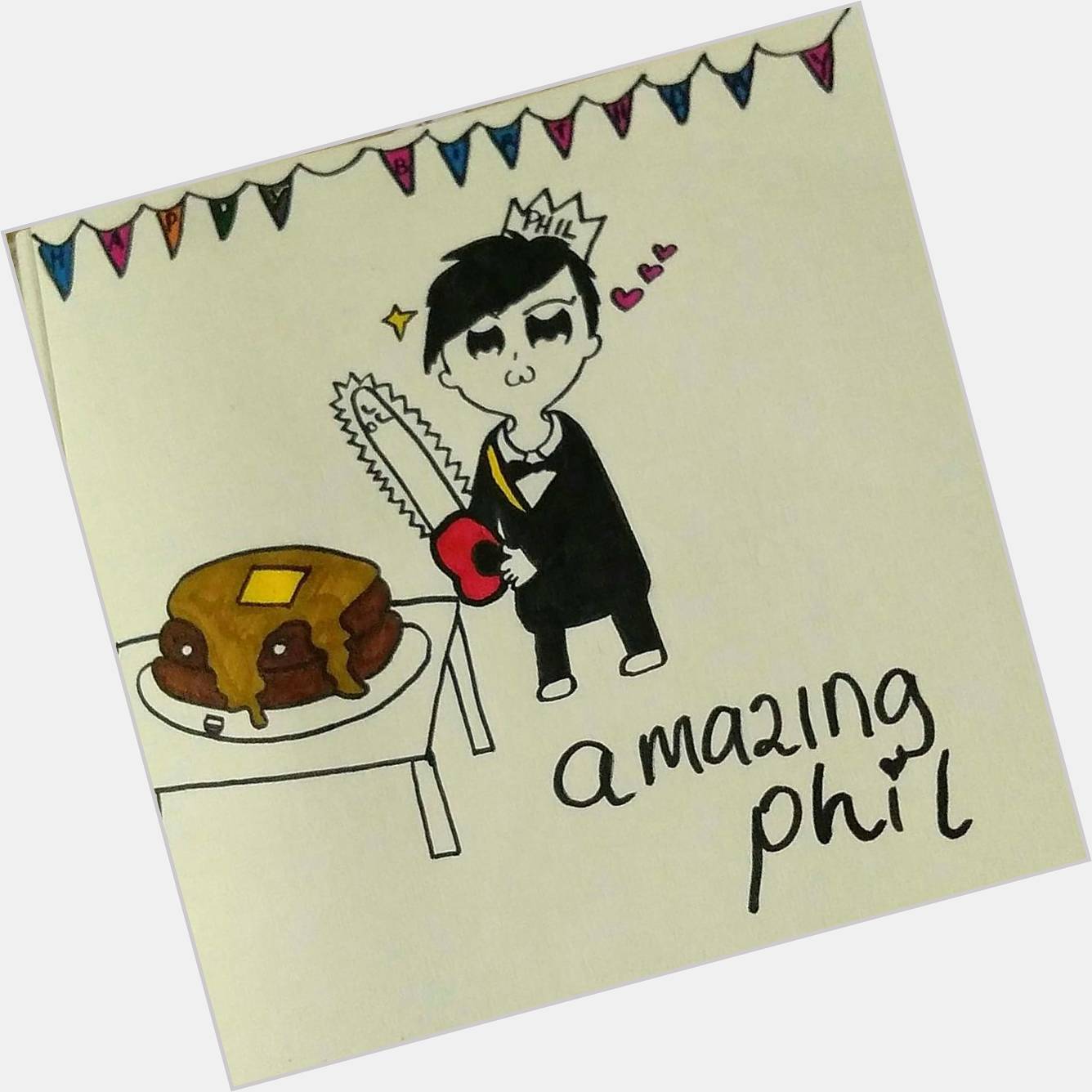   Happy (early) birthday, Phil Lester! 

I do hope you watched pop team epic  