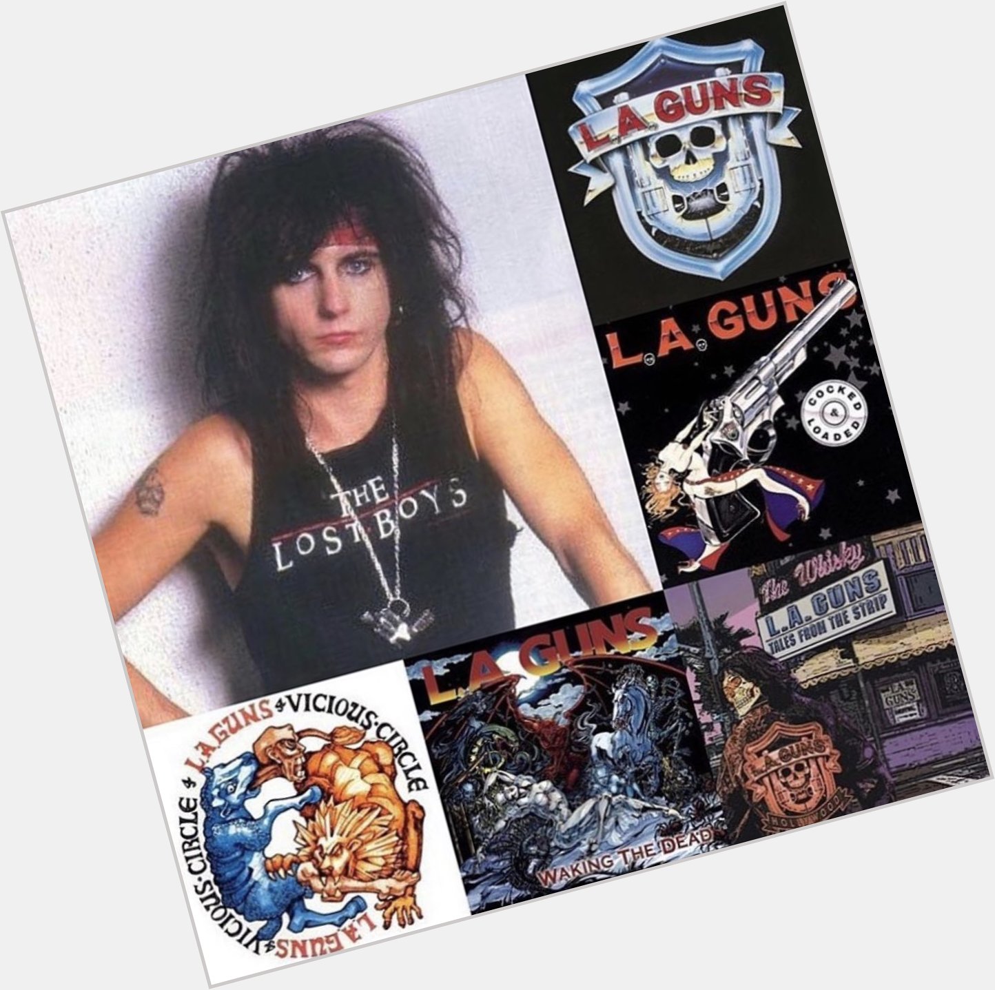 Happy 65th Birthday to L.A. Guns vocalist Phil Lewis! 