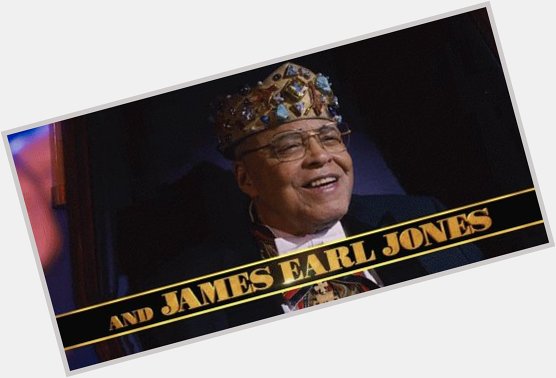   Happy birthday Mr. James Earl Jones! 