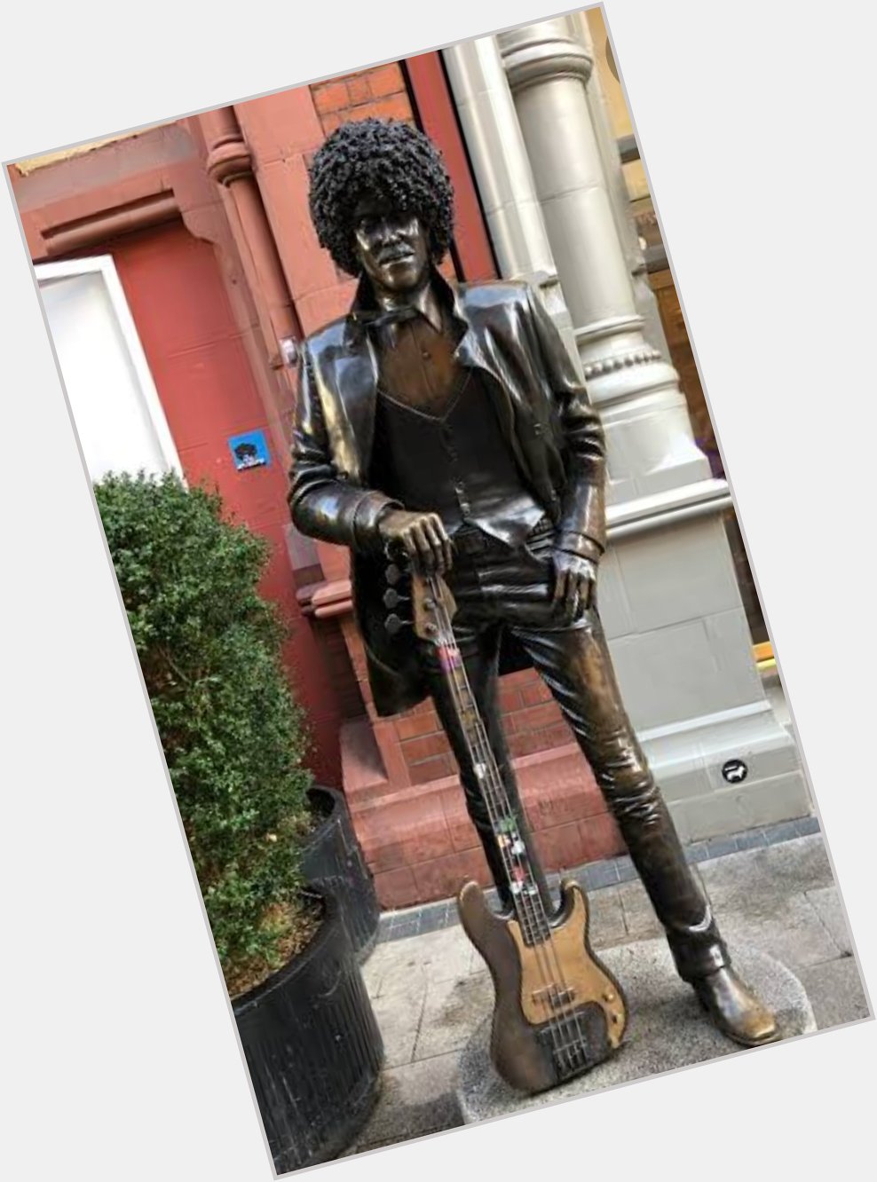 Happy Birthday Phil Lynott boy is back in his home town of Dublin 