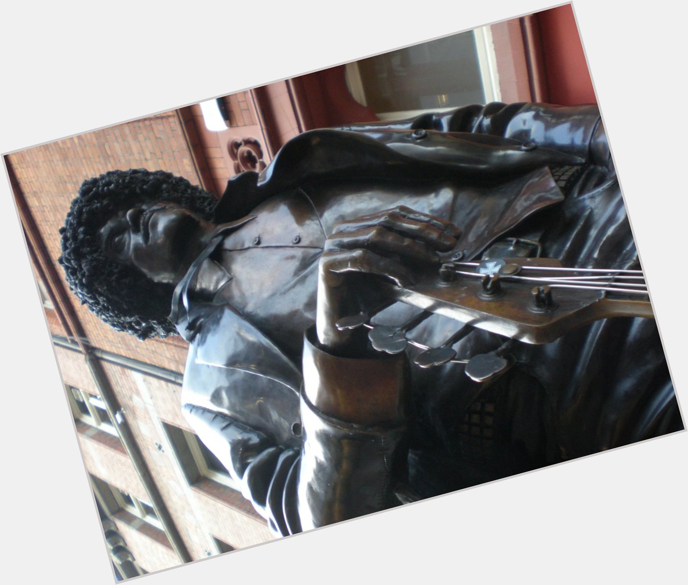 Happy BirthDay Phil Lynott! Phil stands on Harry St. just off Grafton St., in Dublin City/ An Lar 