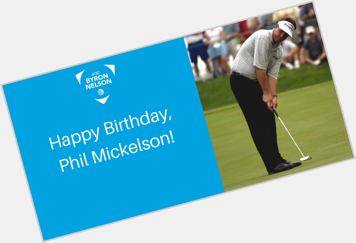 Happy birthday to a legend and our 1996 champion, Phil Mickelson. 