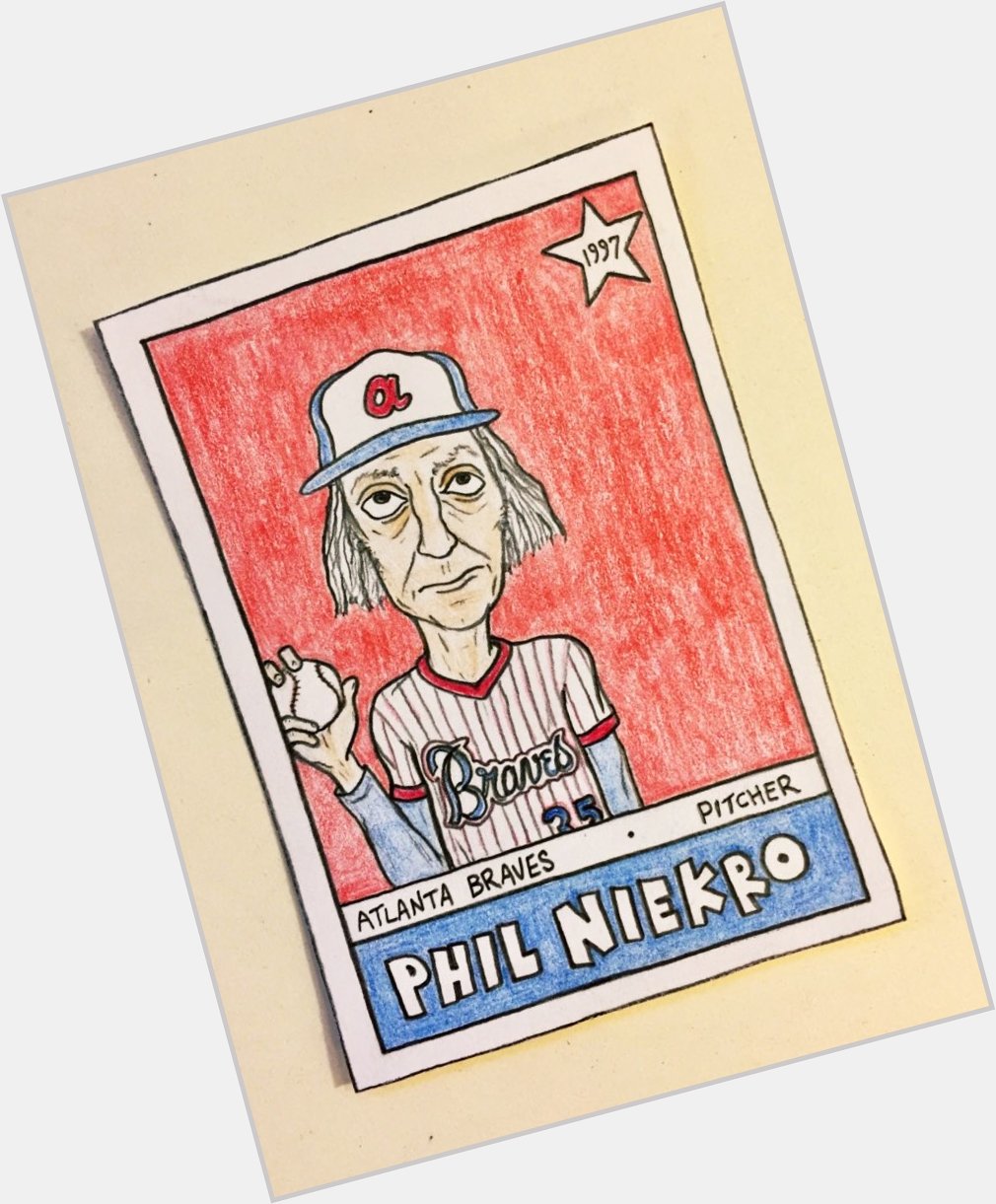 Wishing a very happy 80th birthday to Hall of Famer Phil Niekro! 