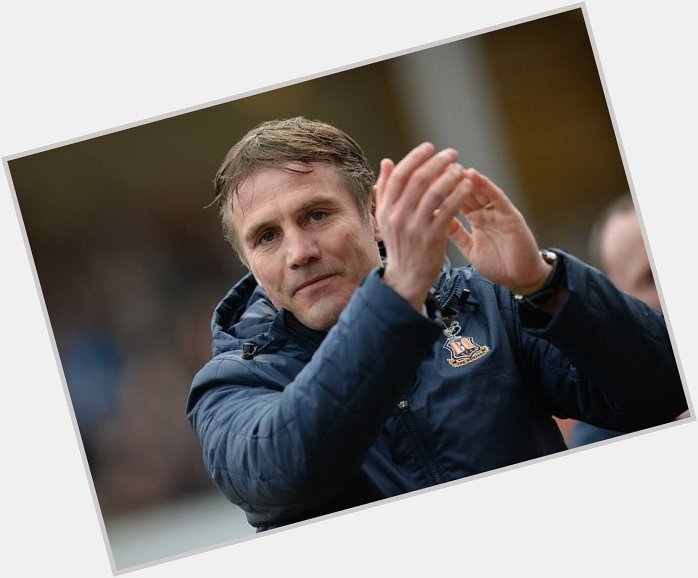A very happy 48th birthday today to manager Phil Parkinson 