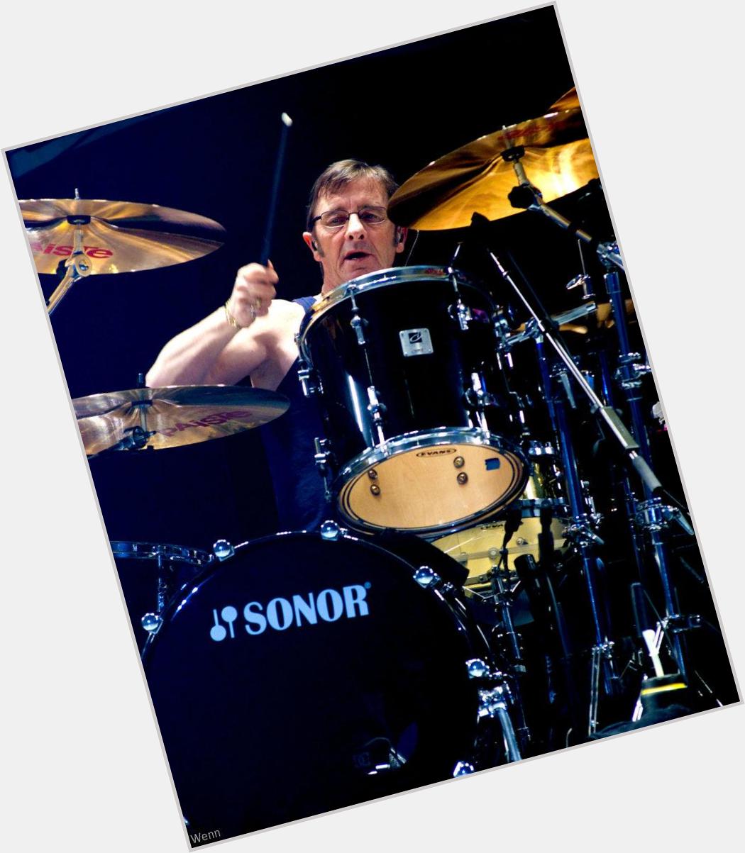 Happy 61st birthday Phil Rudd, drummer for      