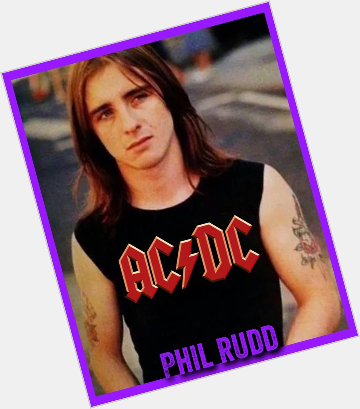 Happy Birthday Phil Rudd 
Drummer AC DC 
May 19, 1954 Melbourne, Australia 