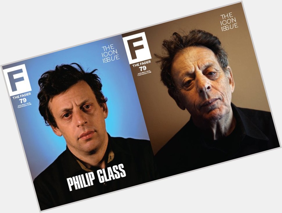 Happy Birthday, Philip Glass. 