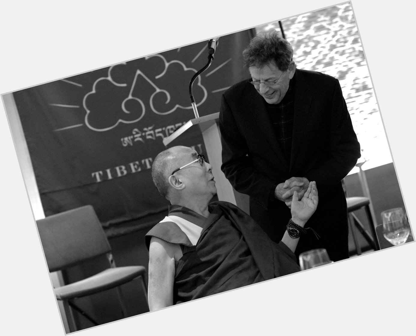 Happy Birthday to Philip Glass, founder and Vice President of Tibet House US!  