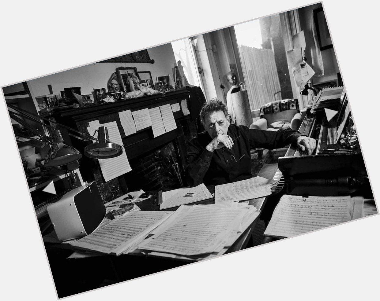 Happy 86th birthday to Philip Glass. 