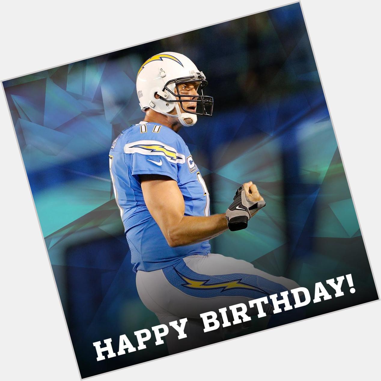  Rivers. Happy Birthday to the best current QB to never win a Super Bowl.  