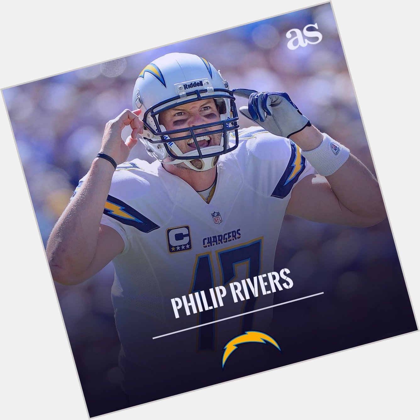 HAPPY BIRTHDAY El  quarterback de los Philip Rivers, cumple 37 años de edad.   