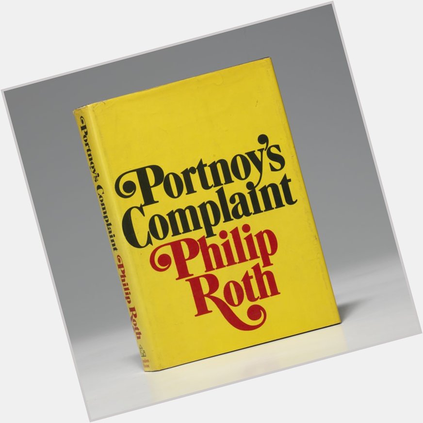 Happy 84th birthday to Philip Roth!
See our signed Roth first editions:  