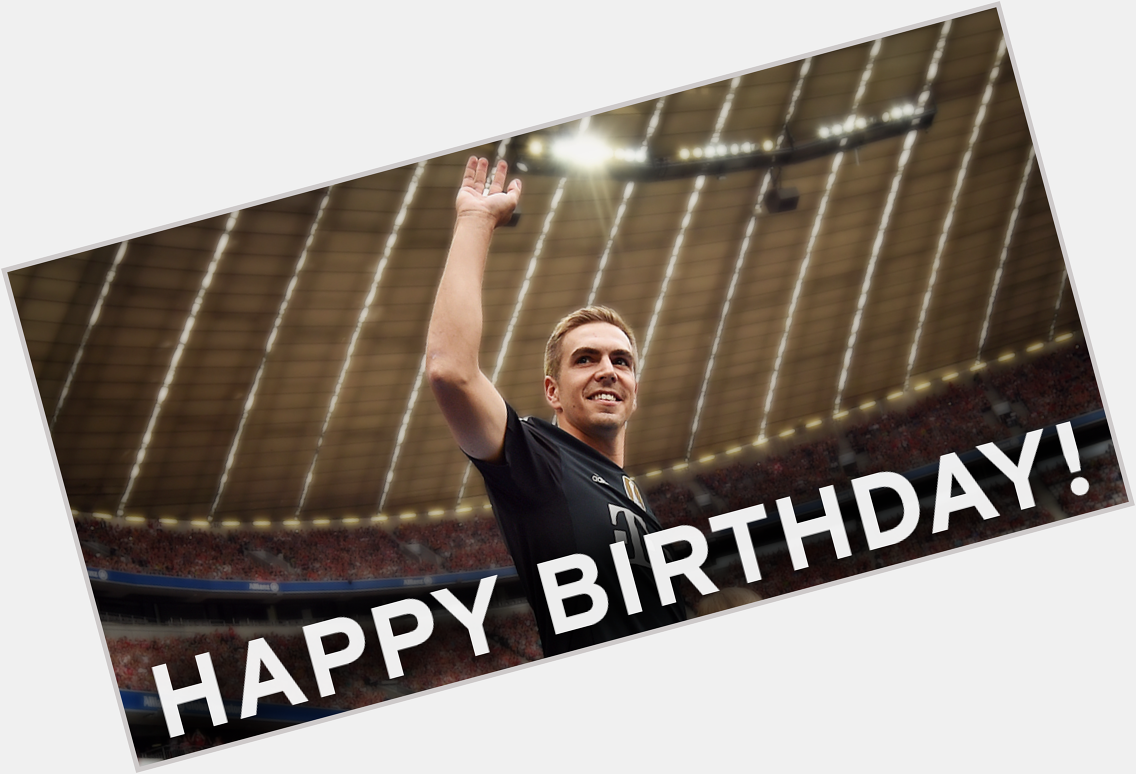 " Unser Kapitän feiert heute seinen 31. Geburtstag. Alles Gute, Philipp  Happy Birthday! 