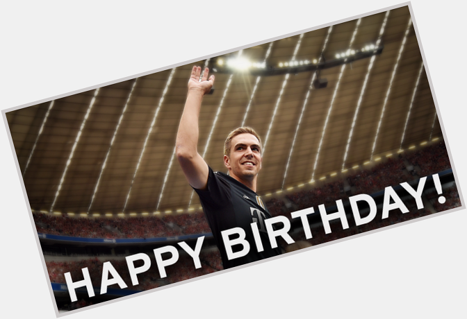 Happy Birthday to a living legend! Philipp Lahm is 31 years young today. 