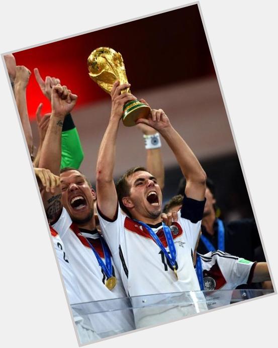 " Happy birthday to Philipp Lahm. The World Cup winner turns 31 today. 