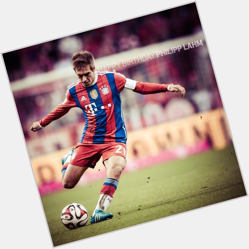 Happy 31st birthday to skipper Philipp Lahm

Have a great day 