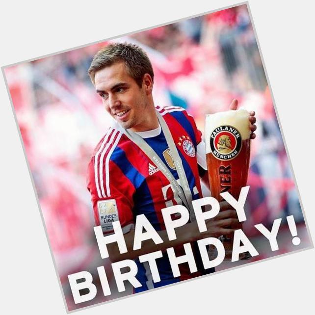 Happy bday Philipp Lahm! Turns 31 today.    