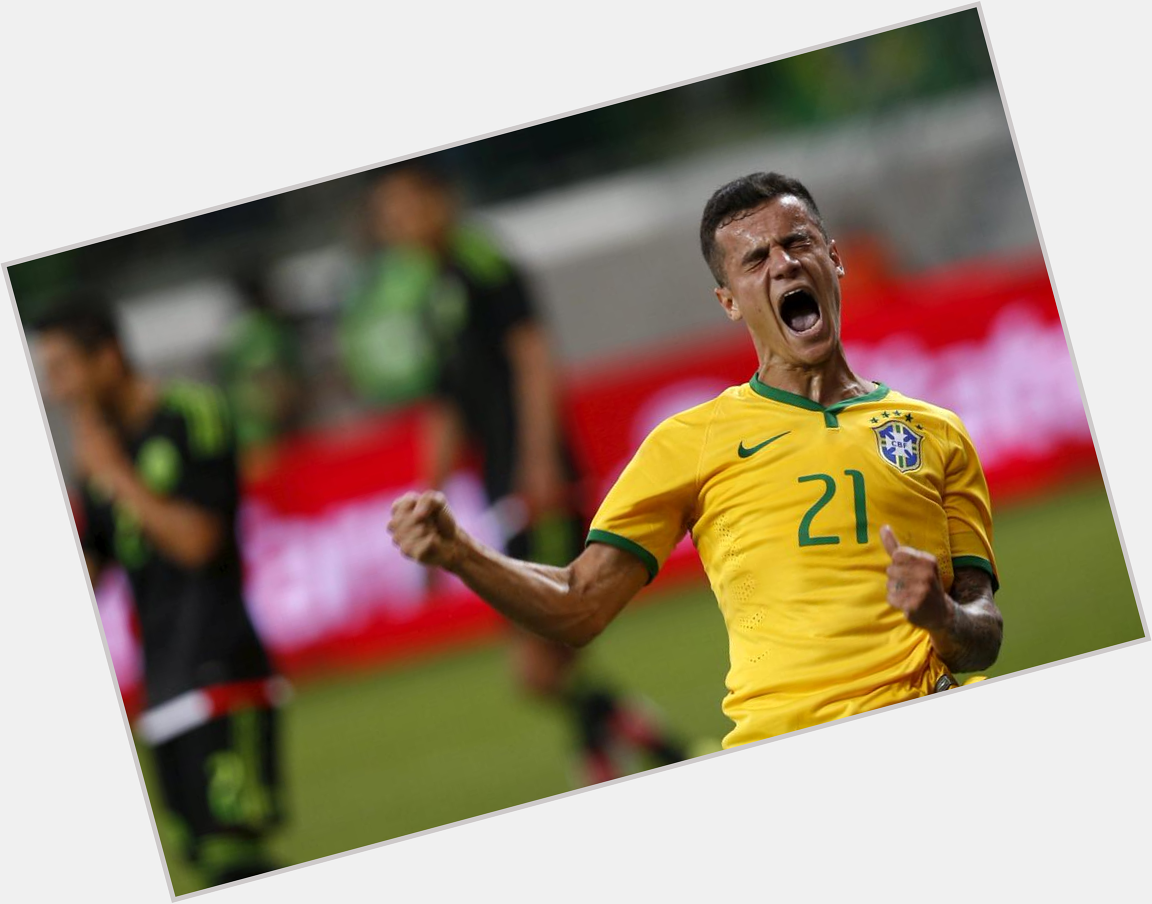 Happy 23rd birthday to Philippe Coutinho. He scored his first international goal for Brazil vs. Mexico this week. 