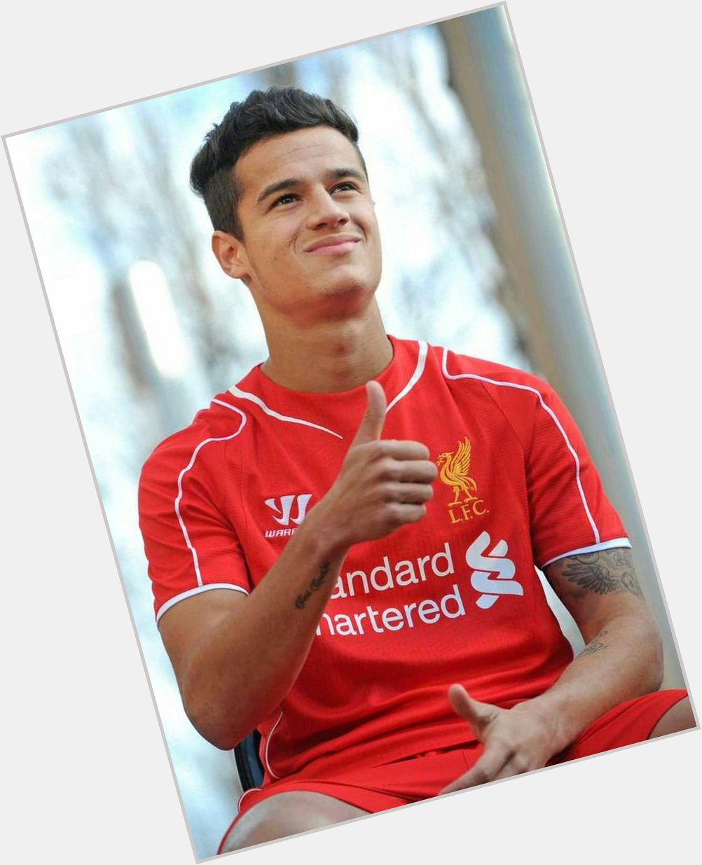 ME: Happy 25th Birthday to Philippe Coutinho!  COU: 
