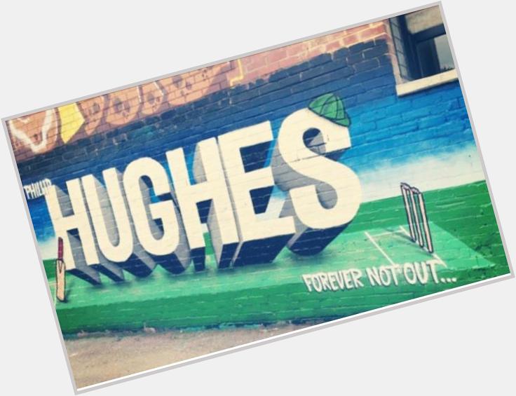 Happy Birthday Phillip Hughes dont have a cricket bat so using some WA street art 4  