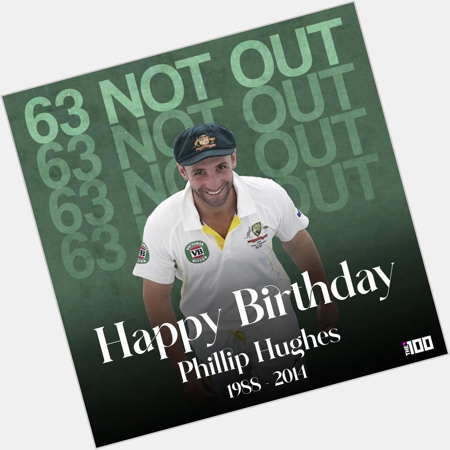 Happy Birthday to Australian Cricketer, Late Phillip Hughes. 