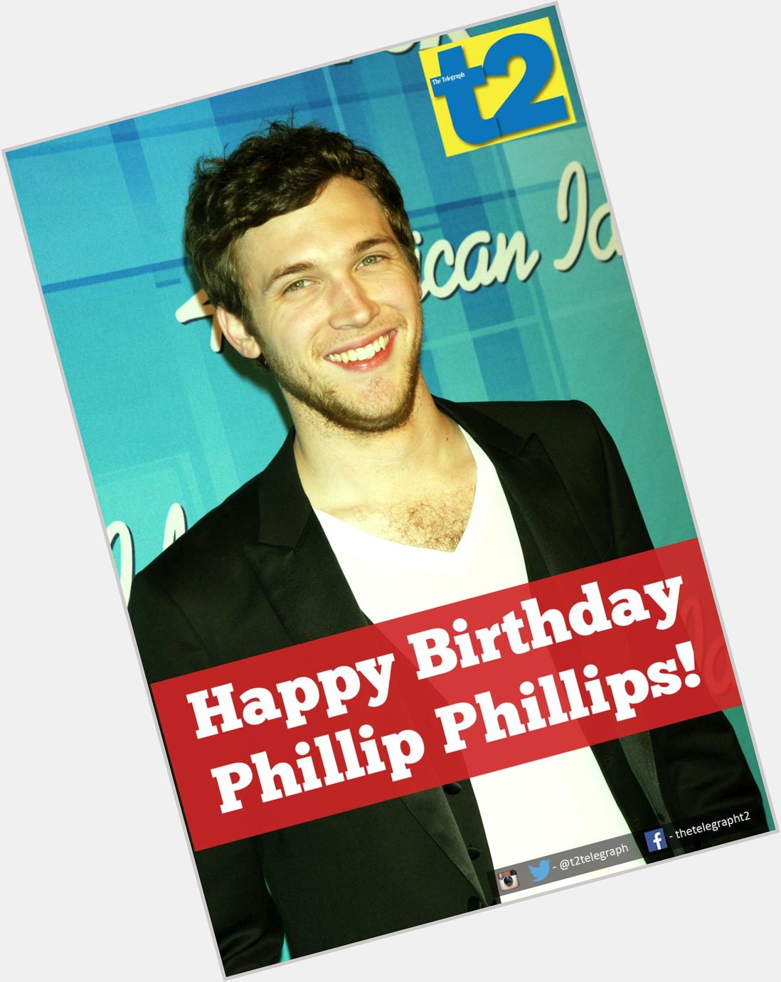 Wishing the 25-year-old winner Phillip Phillips a very happy birthday!... 