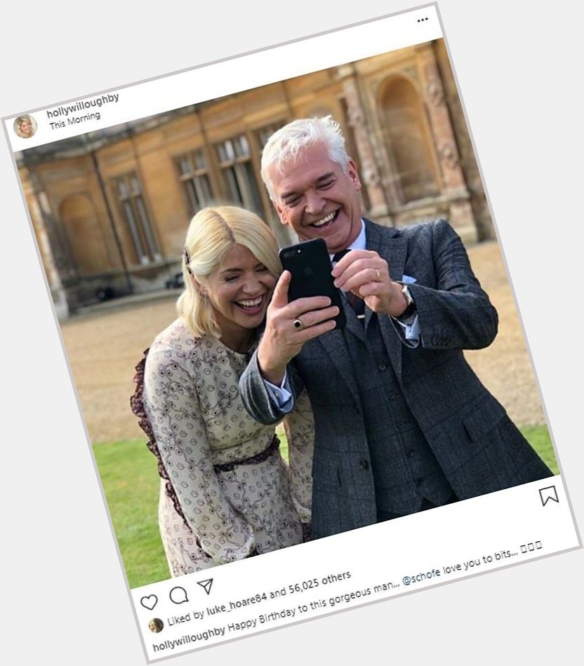  Love you to bits! Holly Willoughby wishes Phillip Schofield a happy 58th birthday  