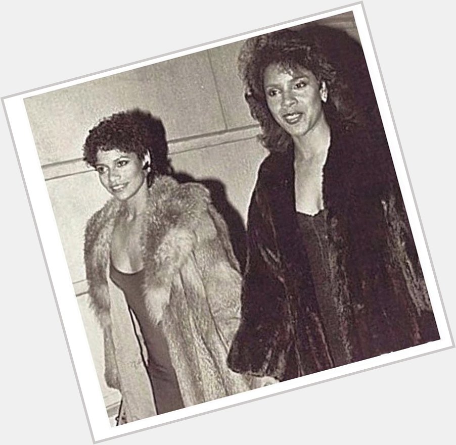 My sis and I this winter. Happy Birthday to one of the greatest and classiest women, Phylicia Rashad  