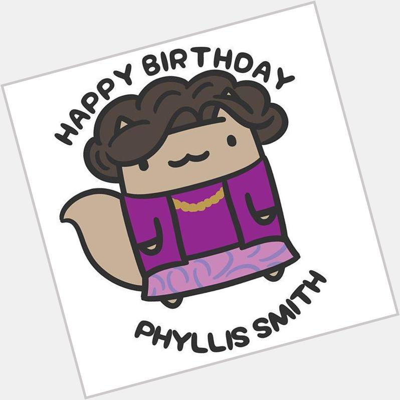 Happy Birthday, Phyllis Smith! I was going to draw her as Sadness from Inside Out, but I h 