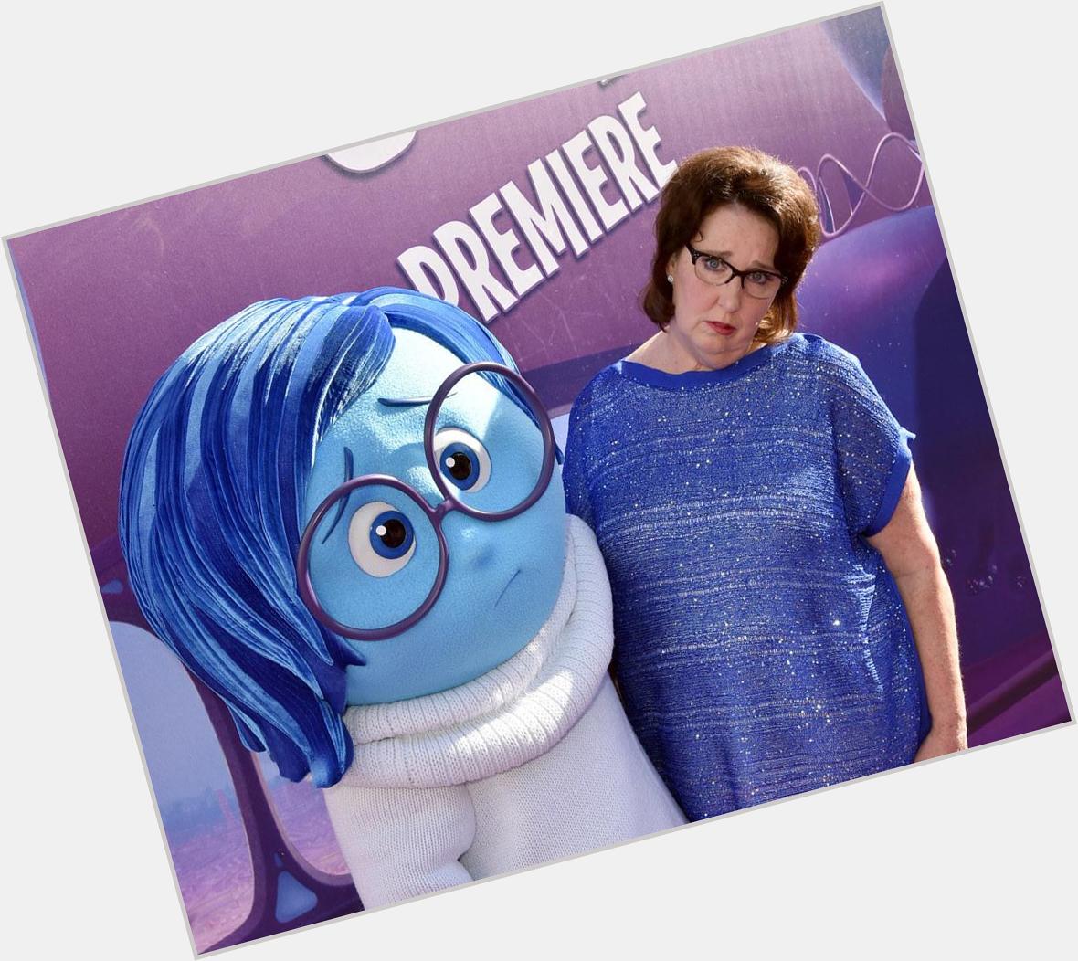 Happy birthday, Phyllis Smith! Hopefully, it\s filled with mostly joy and only a little sadness 