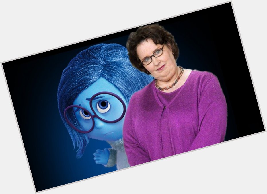 Happy birthday to Phyllis Smith, the voice of Sadness in INSIDE OUT! 