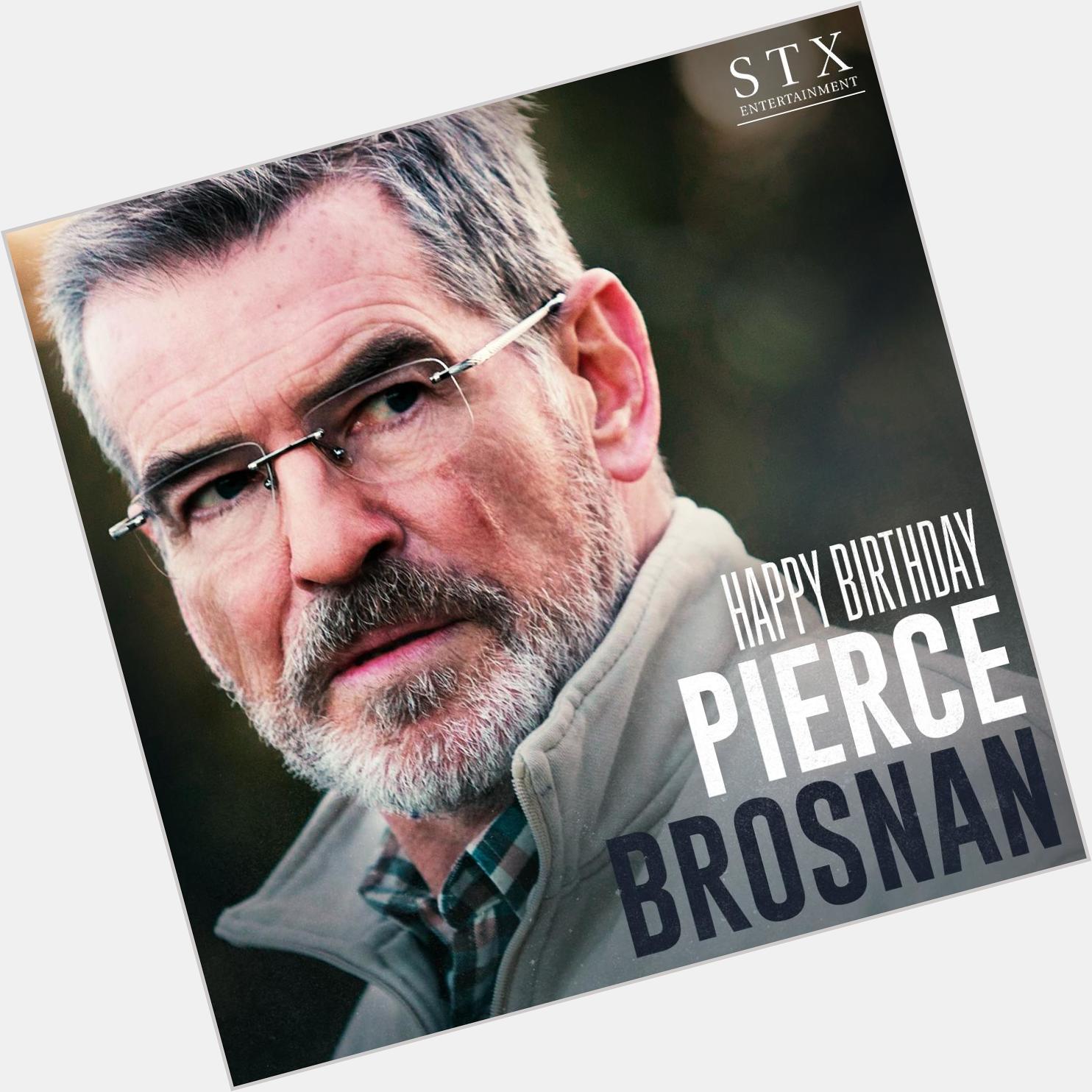 Happy birthday to the talented Pierce Brosnan! 