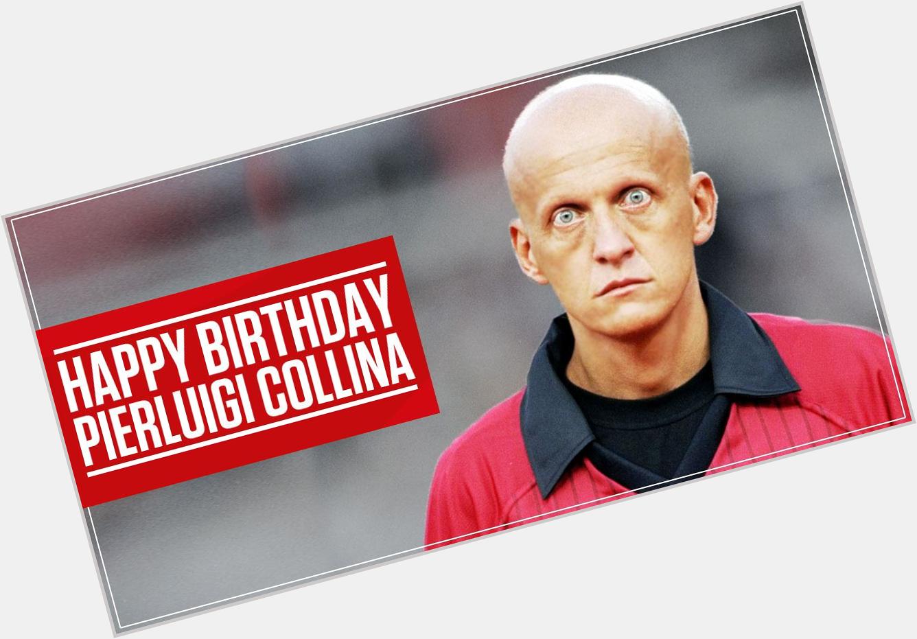 The stare, the head, the legend. Happy Birthday to everyone\s favourite ref, Pierluigi Collina... 