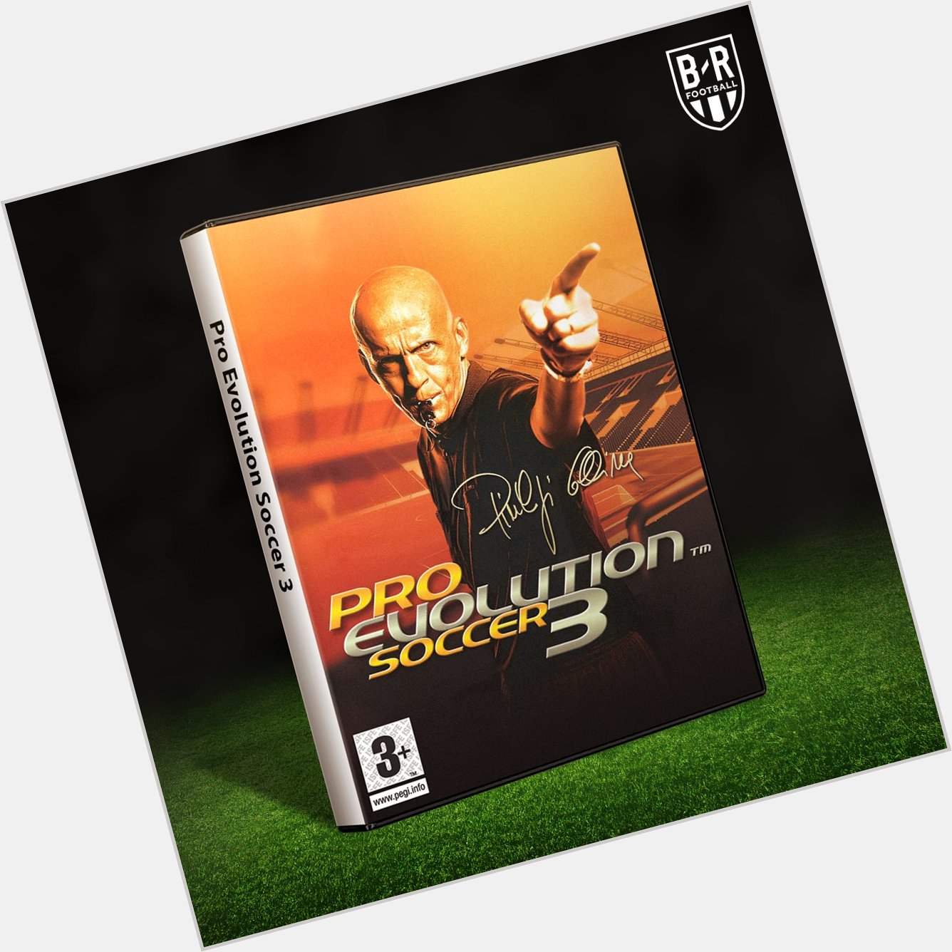 Happy birthday Pierluigi Collina the only referee to feature on the cover of a video game 