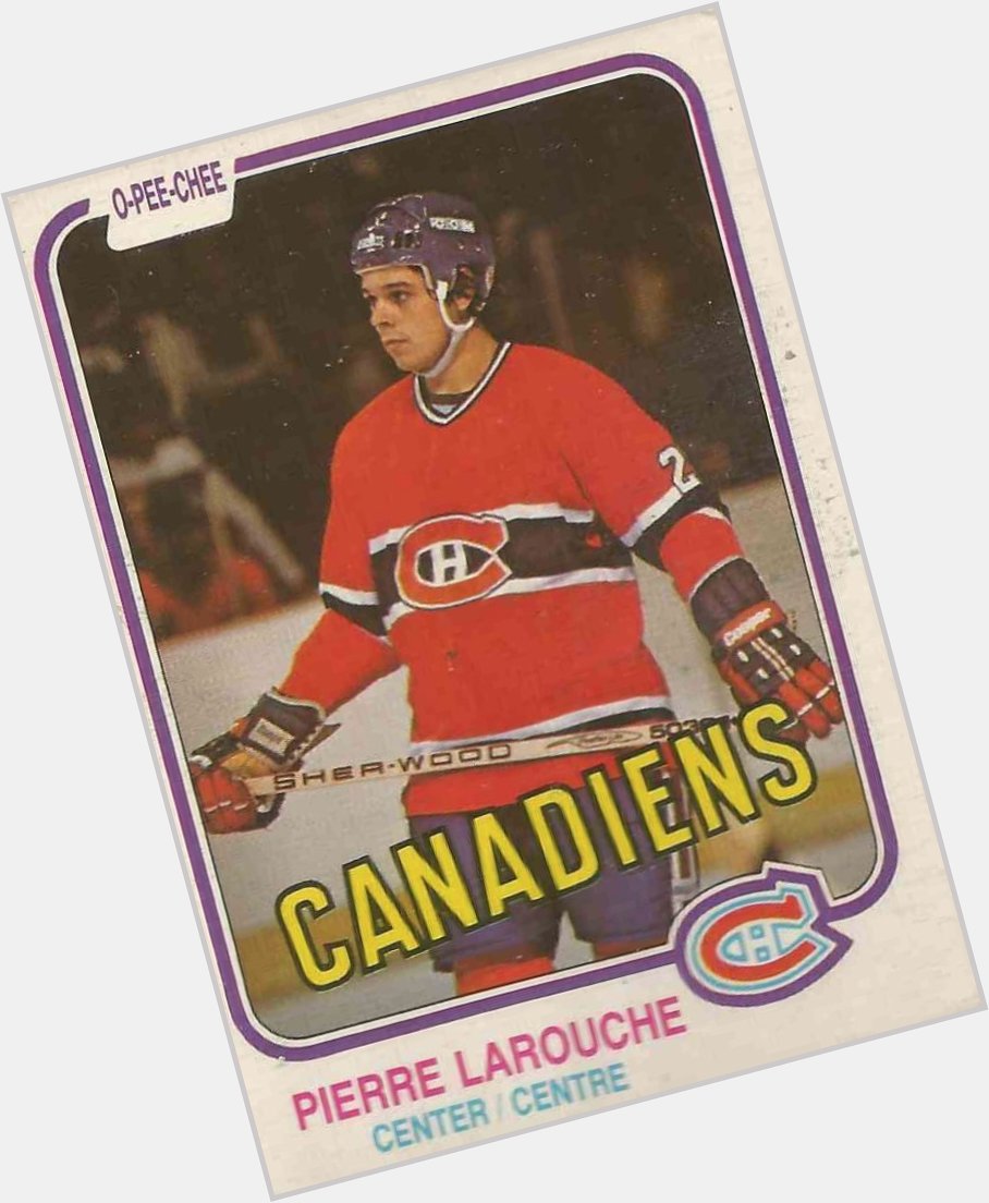 Happy birthday to former forward Pierre Larouche, who turns 64 today 
