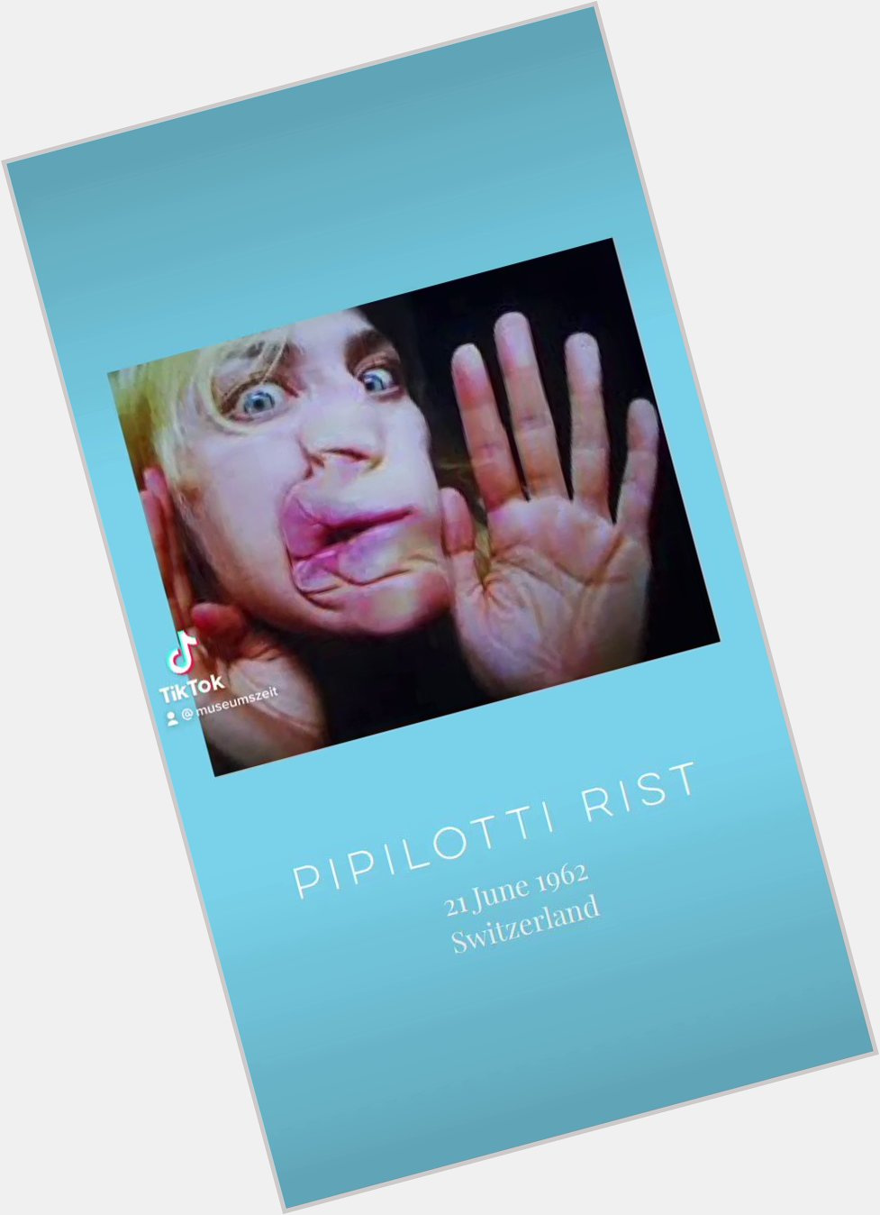 Happy Birthday Pipilotti Rist  