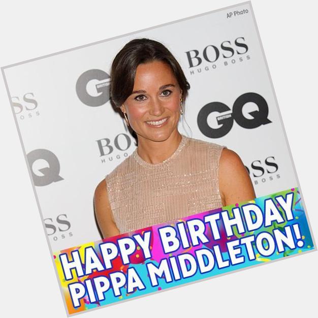 Happy Birthday, Pippa Middleton! The sister of the Duchess of Cambridge Kate Middleton is celebrating today. 