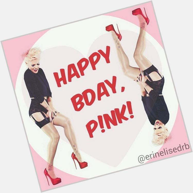 Happy 35th Birthday, P!nk! Hope you have a gorgeous day! <3  