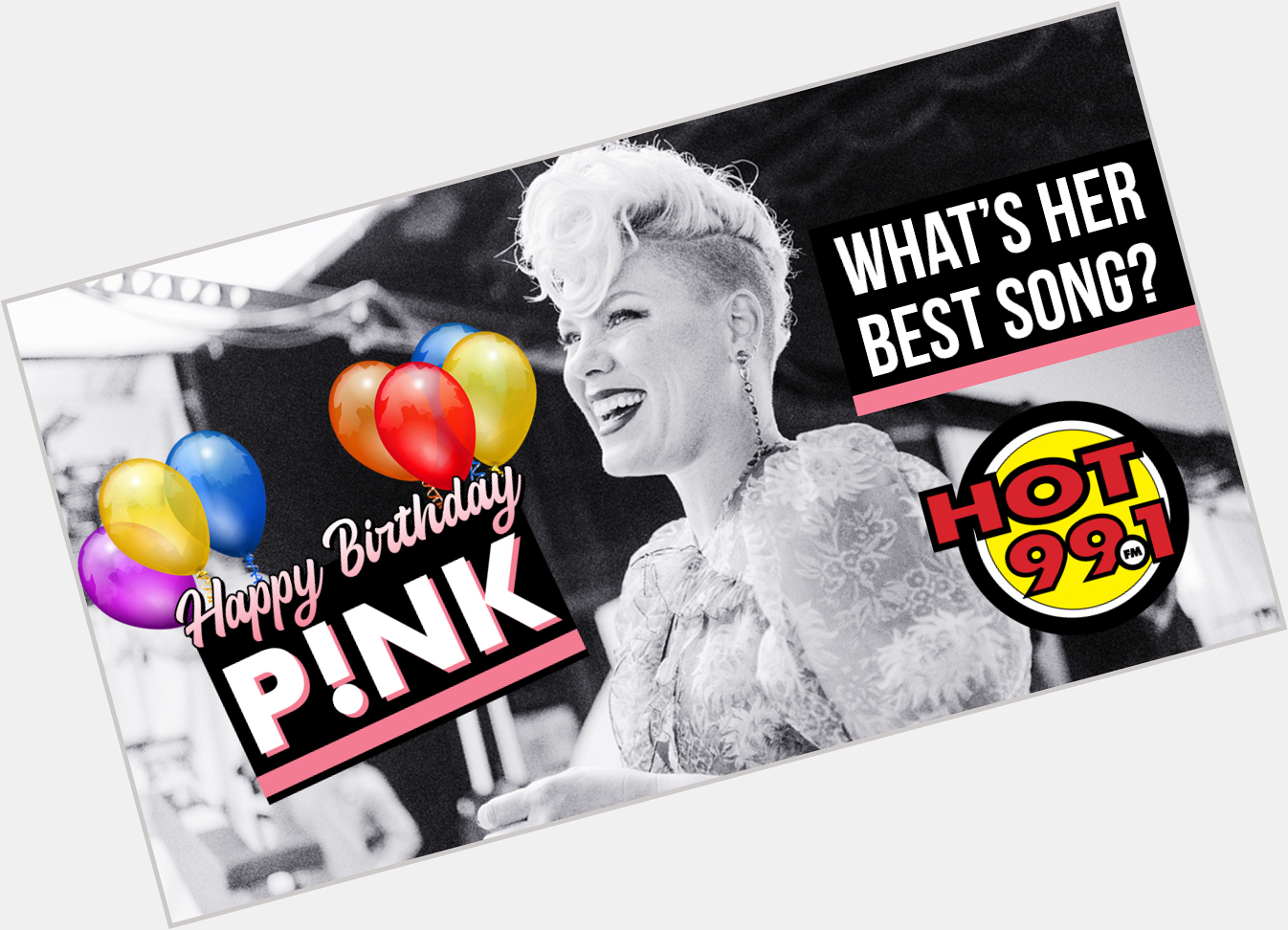 Happy 42nd Bday P!nk!  Best song ?  Raise Your Glass! What about you?  