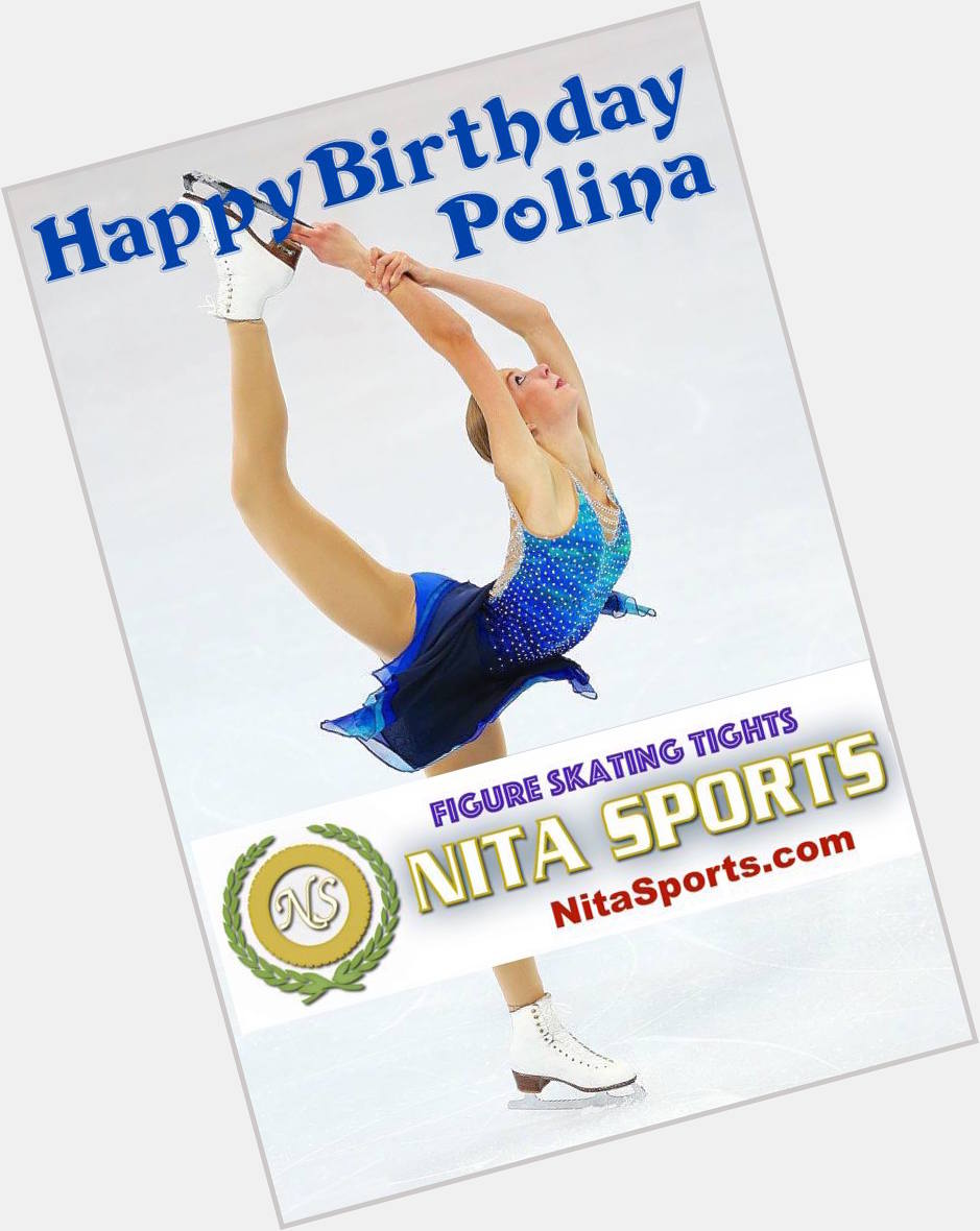Happy Birthday Polina Edmunds! Hope your special day, brings you all that your heart desires! 