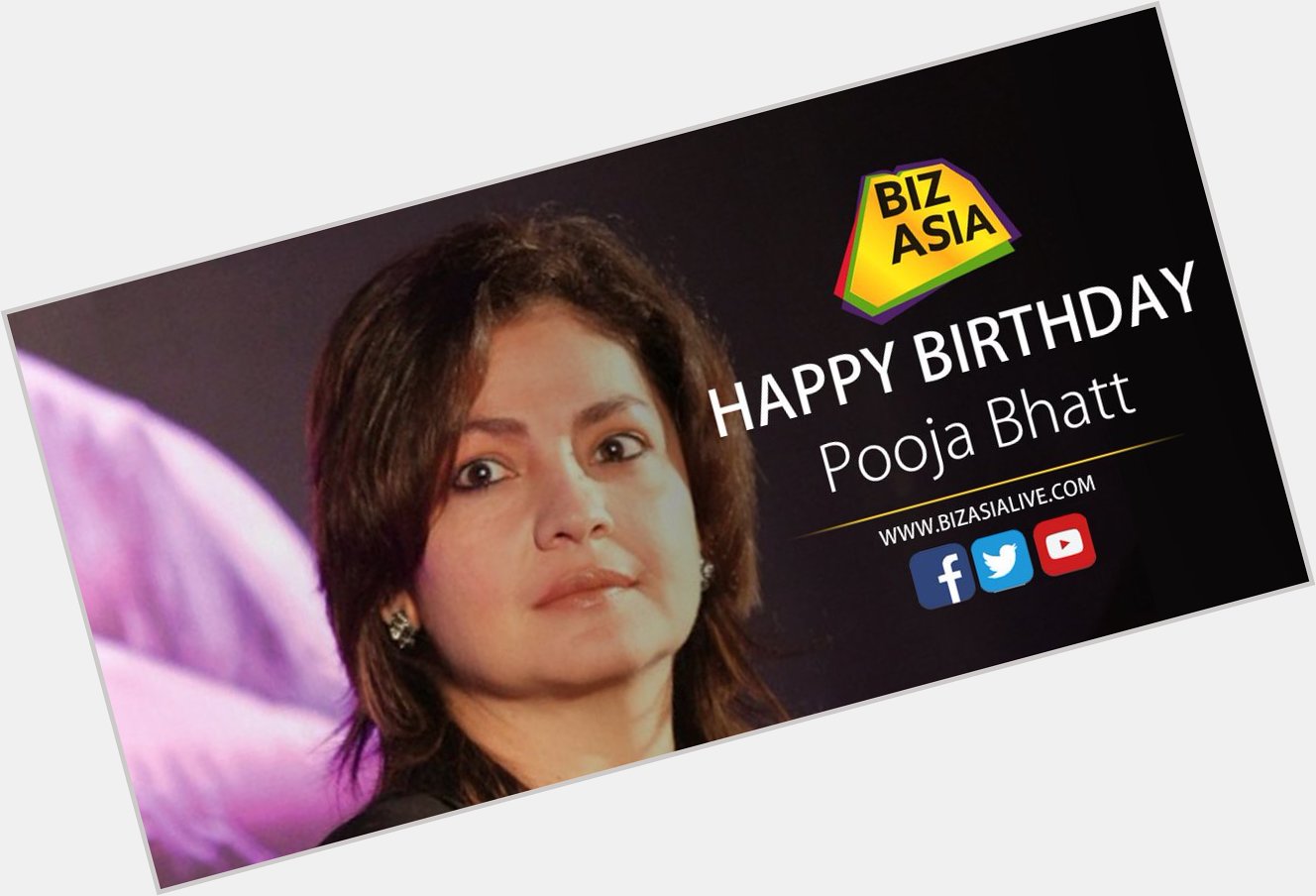  wishes Pooja Bhatt a very happy birthday.  