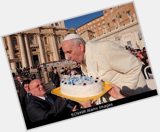 Pope Francis turns 78 Happy Birthday!  