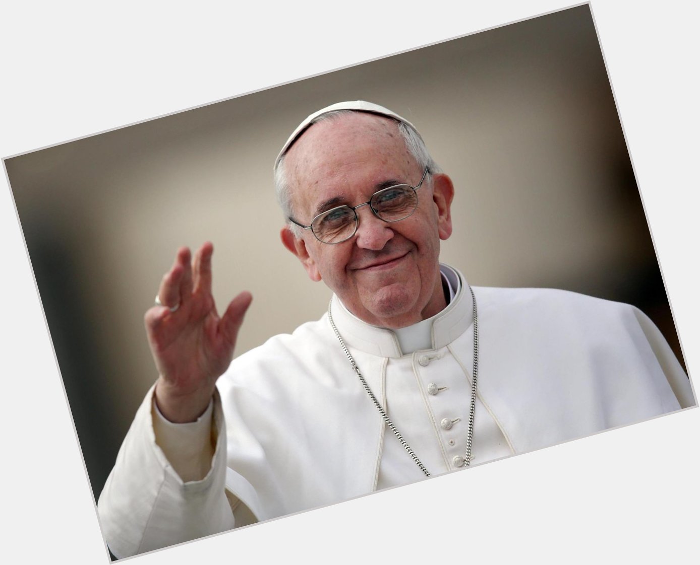 Wishing a Happy Birthday. Pope Francis celebrates his 78th birthday today! 