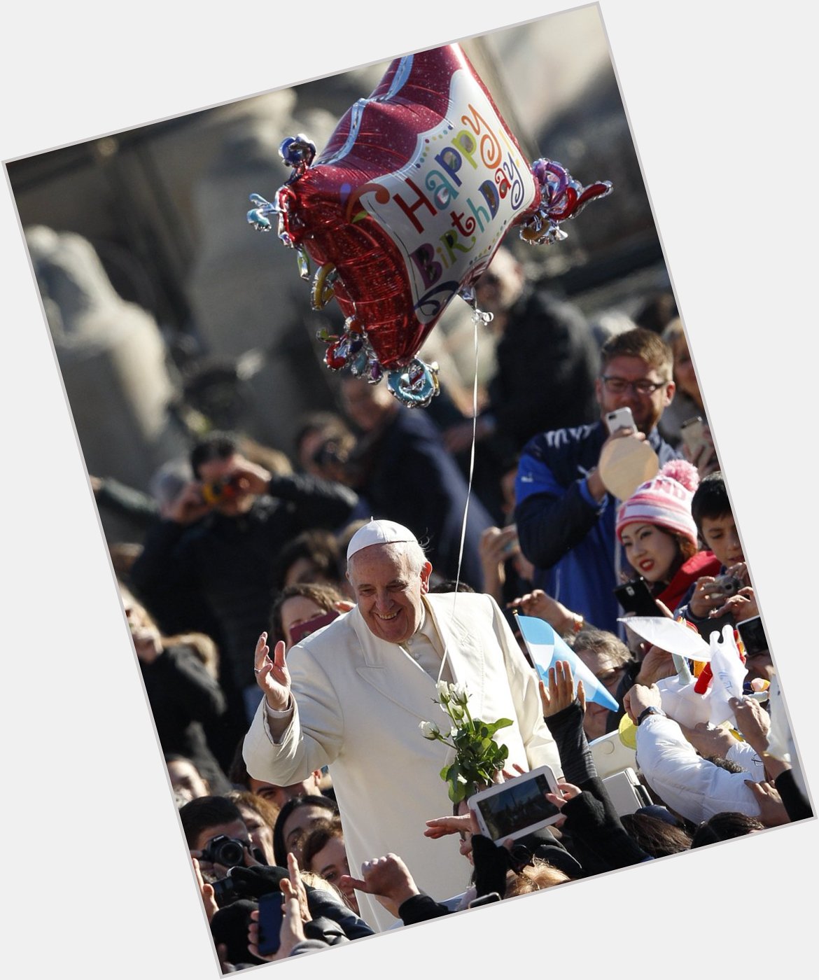 The USCCB wishes Pope Francis a happy 79th birthday! You are in our prayers, 