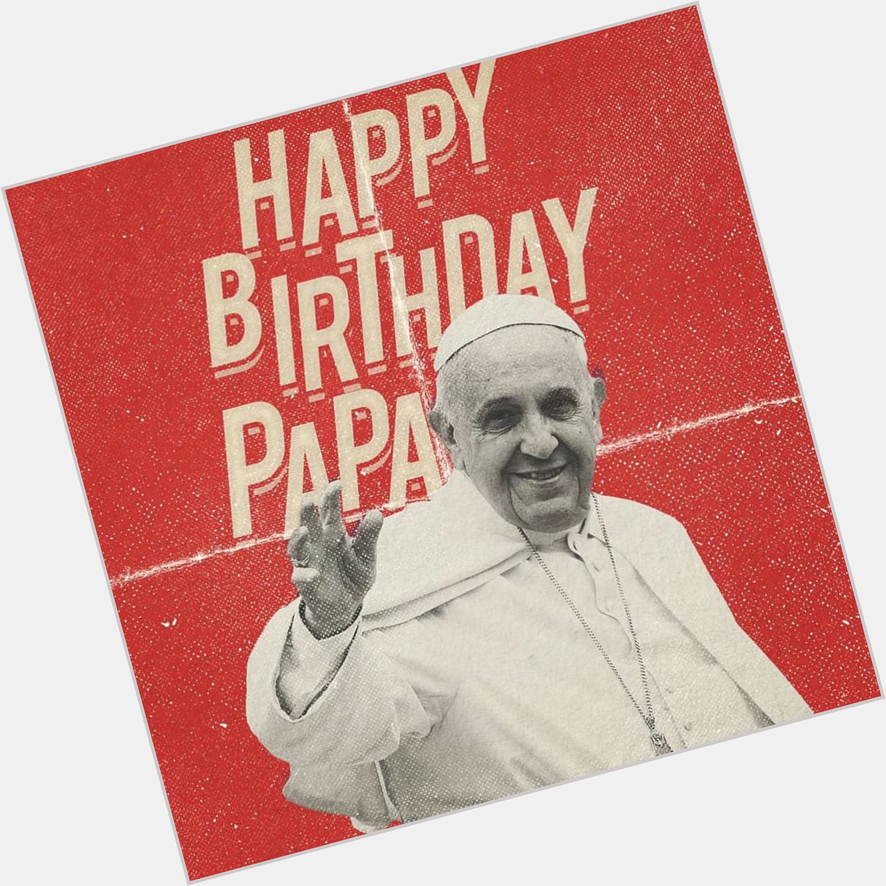 Happy 79th Birthday Pope Francis! 