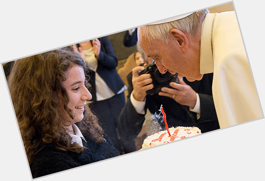 People: This is adorable! Group of children sing \Happy Birthday\ to Pope Francis in Spanish 