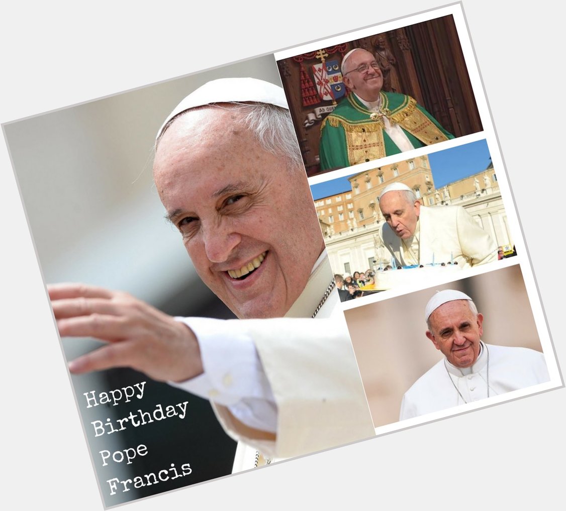 All us in the Diocese of Clogher wish Pope Francis a very Happy Birthday today!! Happy Birthday  