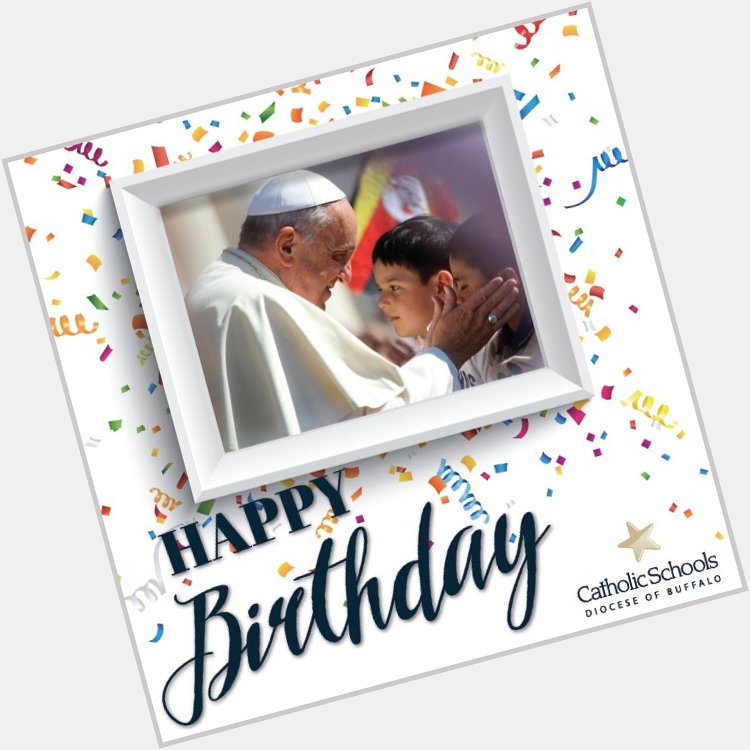 Happy Birthday, Pope Francis! 